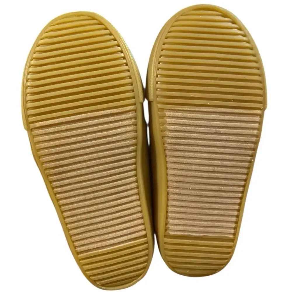 Old Navy Kids Boat Shoes Boys Toddler 10 White Leather Laceless Oxfords NEW